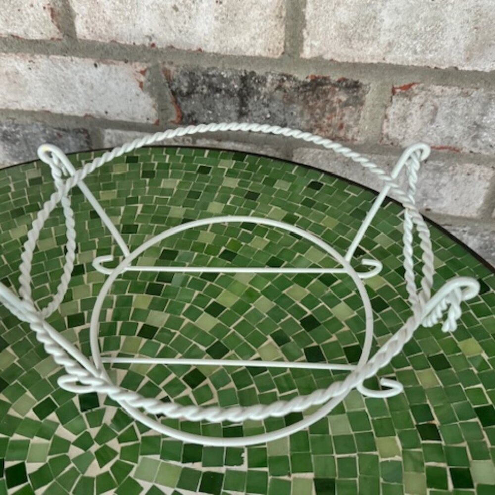 Temptations Ovenware by Tara Morning Glory 2 qt Trivet Wire Basket & Cov… - Picture 6 of 13